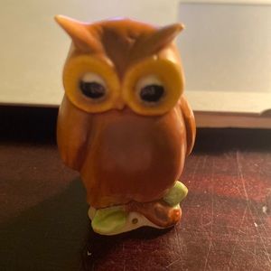 Vintage Dojon japan Owl Figurine